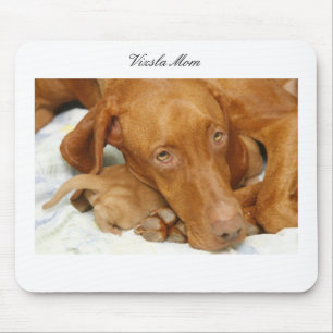 Tapis De Souris Maman Mousepad de Vizsla