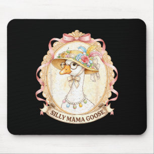 Tapis De Souris Maman oie vintage pour enfants fille femmes maman