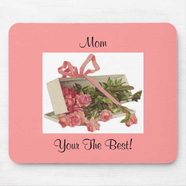 Tapis De Souris Maman Panier de souris Vintage (Devant)