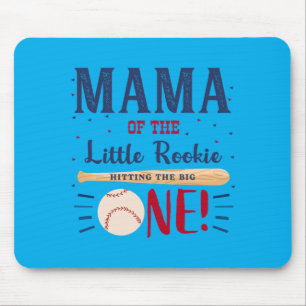 Tapis De Souris Maman Papa Maman Premier Anniversaire Petit Débuta