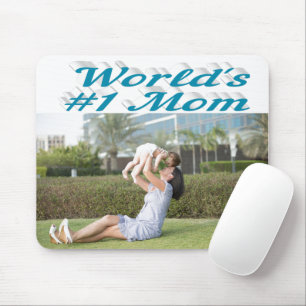 Tapis De Souris Maman photo bleue