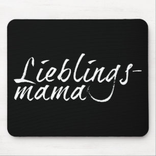Tapis De Souris Maman préférée - blanc 00001