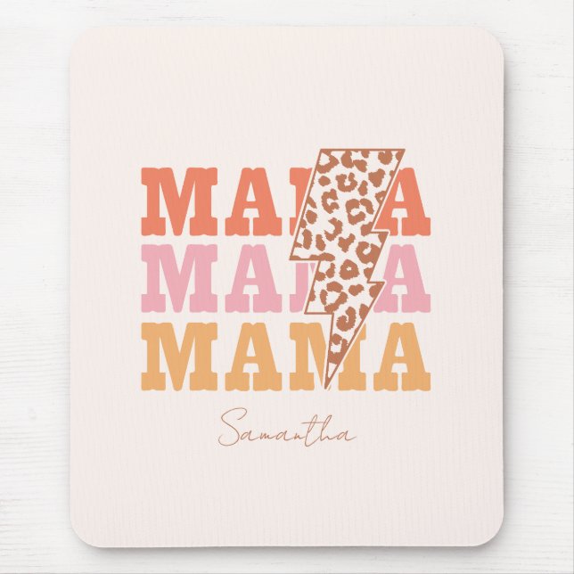 Tapis De Souris Maman répétée (Devant)