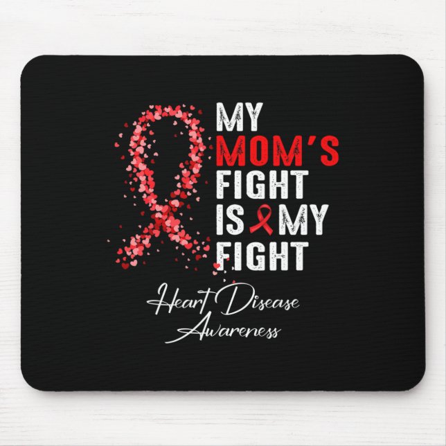 Tapis De Souris Maman &#' ; s Combattre est ma lutte Conscience de (Devant)