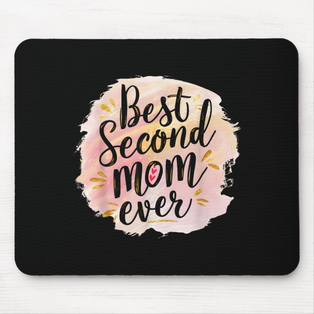 Tapis De Souris Maman seconde maman de la fête des mères  (Devant)