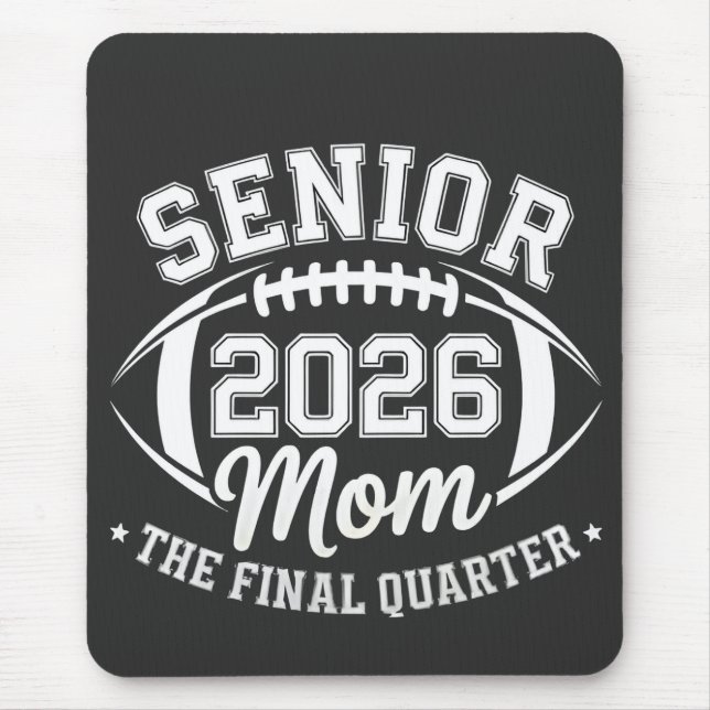 Tapis De Souris Maman senior 2026 Le dernier quart (Devant)