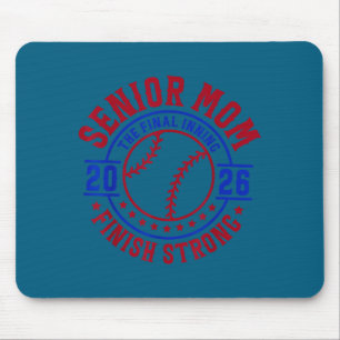 Tapis De Souris Maman senior de baseball 2026 la dernière manche h