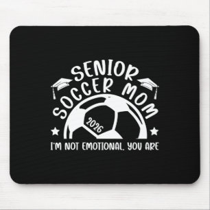 Tapis De Souris Maman senior de football drôle 2026 Mère senior de