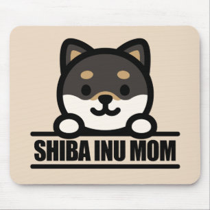 Tapis De Souris MAMAN SHIBA INU - Conception de maman Shiba Inu ai