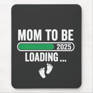 Tapis De Souris Maman va charger 2025 Grossesse Maman Nouvel An
