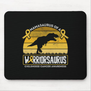 Tapis De Souris Mamasaurus Conscience du cancer chez l'enfant Mère