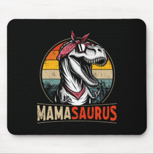 Tapis De Souris Mamasaurus Maman Dinosaure Pour La Fête Des Mères 