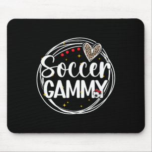 Tapis De Souris Mamie gâteuse de foot Gammy d'un joueur de foot Ga