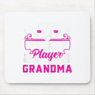 Tapis De Souris Mamie Joueuse de Hockey Drôle Mamie de Hockey sur