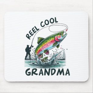 Tapis De Souris Mamie super cool anniversaire pêche correspondance