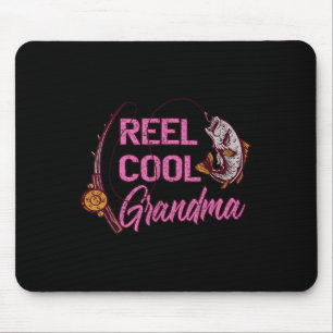 Tapis De Souris Mamie super cool pêcheuses à la ligne