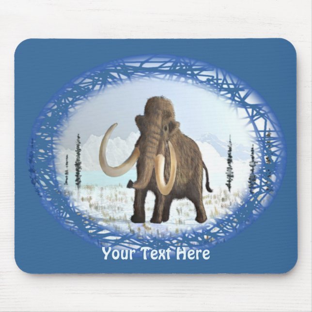 Tapis De Souris Mammoth laineux (Devant)