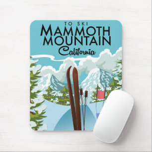Tapis De Souris Mammoth Mountain California to ski