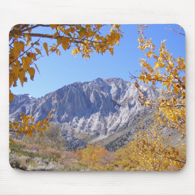Tapis De Souris Mammoth Mountain en automne (Devant)