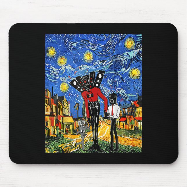 Tapis De Souris Man Vidéo Jeu Graphique Joueur Mème Jeu (Devant)