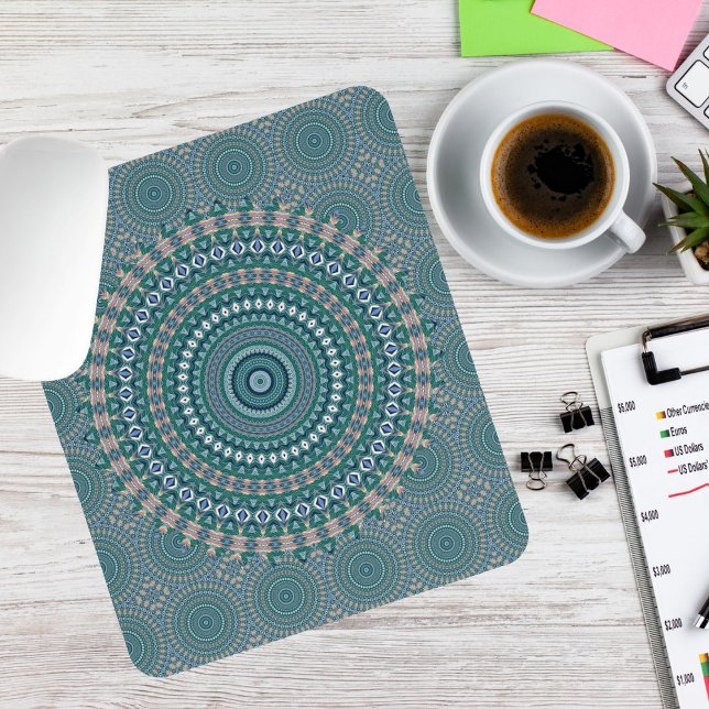 Tapis De Souris Mandala 4 Mousepad (Créateur téléchargé)