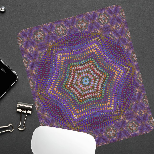 Tapis De Souris Mandala 5 Mousepad (Créateur téléchargé)