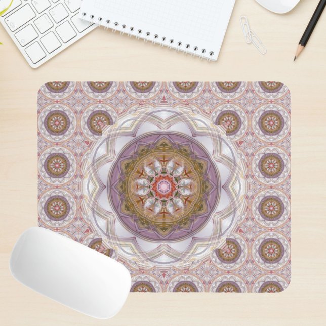 Tapis De Souris Mandala 9 Mousepad (Créateur téléchargé)