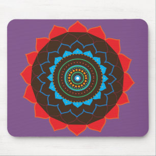 Tapis De Souris Mandala Art Photo Mousepad