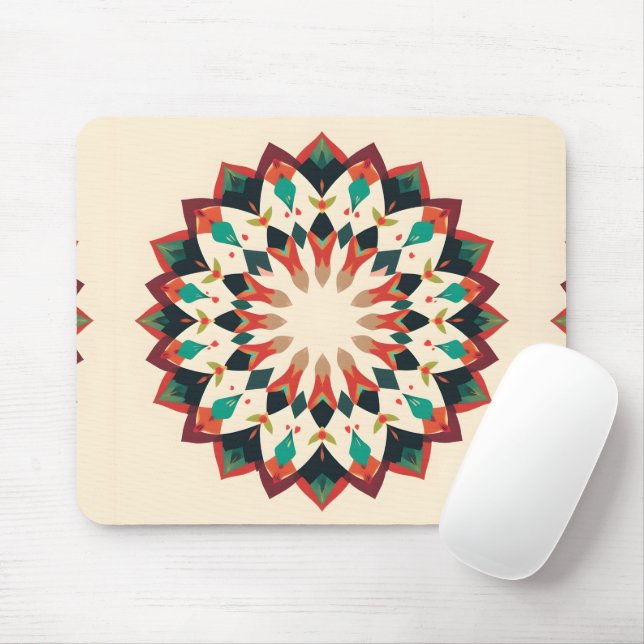 Tapis De Souris Mandala de contributions (Avec souris)