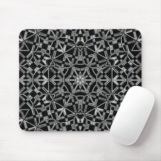 Tapis De Souris Mandala Industriel  (Avec souris)