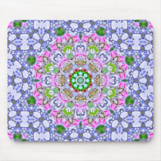 Tapis De Souris Mandala Jewels Mousepad (Devant)