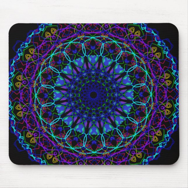 Tapis de souris Mandala Méditation Grand (Devant)