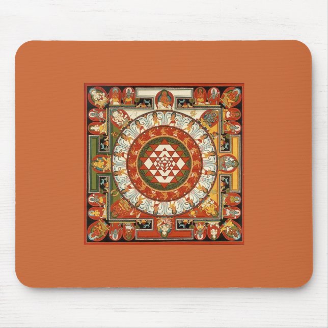 Tapis De Souris Mandala Mousepad (Devant)