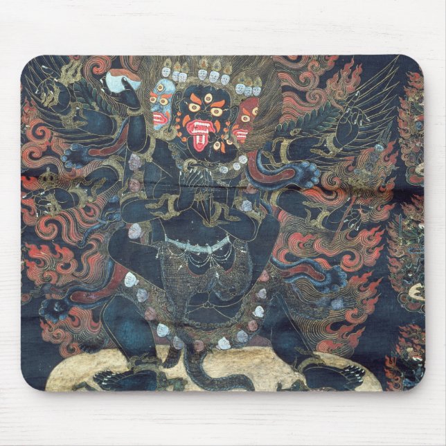 Tapis De Souris Mandala (parchemin peint) (Devant)