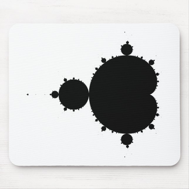 Tapis De Souris Mandelbrot original a placé 01 - fractale Mousepad (Devant)