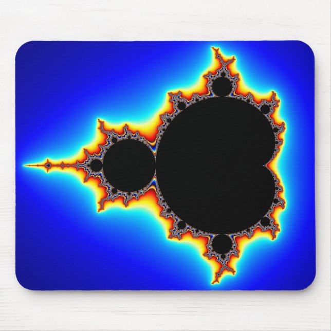 Tapis De Souris Mandelbrot original a placé 03 - fractale Mousepad (Devant)