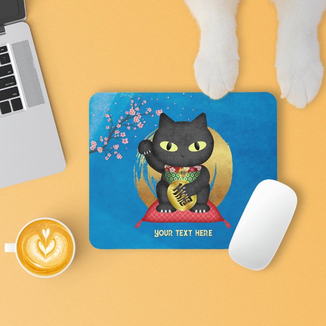 Tapis De Souris Maneki Neko Lucky Poilue (Maneki Neko Lucky Poilue Mouse Pad)