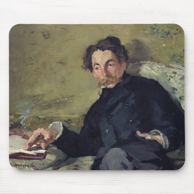 Tapis De Souris Manet | Stephane Mallarme 1876 (Devant)