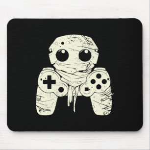 Tapis De Souris Manette de jeu de momie fantôme effrayante Hallowe