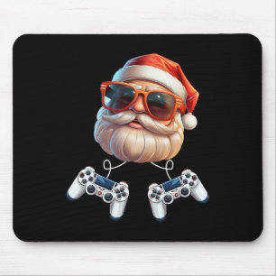 Tapis De Souris Manette de jeu vidéo Noël joueur de jeux vidéo pas