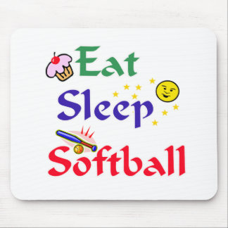 Tapis De Souris Mange Sleep Softball