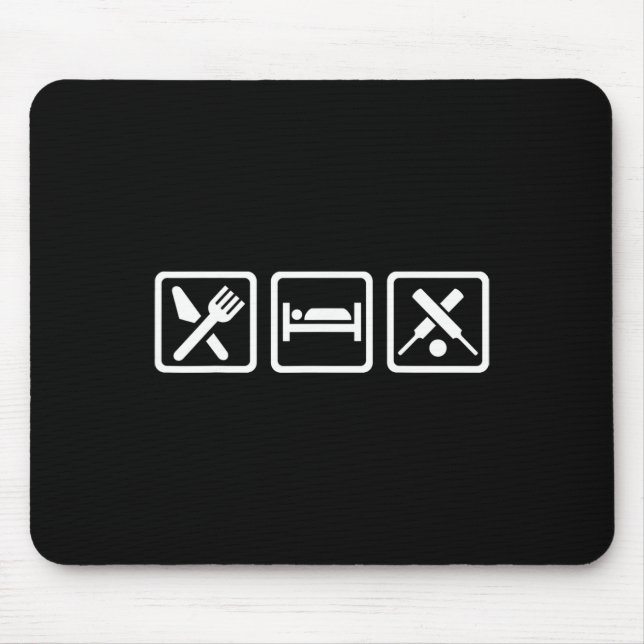 Tapis De Souris Manger Dormir Cricket  (Devant)