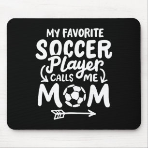 Tapis De Souris Manger Dormir Football Répéter Drôle Joueur de Foo
