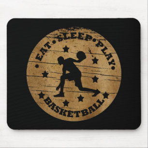 Tapis De Souris manger dormir jouer au basket-ball