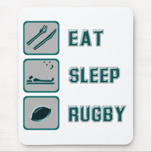 Tapis De Souris Mangez du rugby