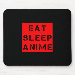 Tapis De Souris Mangez l'Anime du sommeil