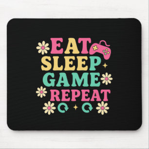 Tapis De Souris Mangez Le Sommeil Augmenter Un Jardin Répéter Game
