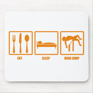 Tapis De Souris Mangez le sommeil en hauteur