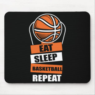 Tapis De Souris Mangez Sleep Basketball Répéter Lecteur Entraîneur