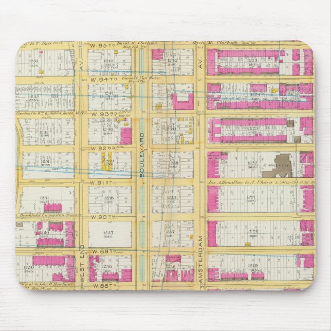 Tapis De Souris Manhatten, New York 3 (Devant)